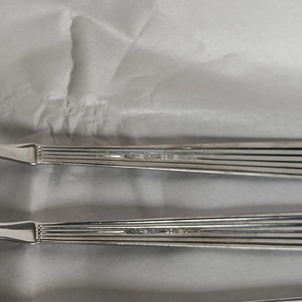 Martha Stewart Essentials MSE Stainless Dinner Forks Set Of 6 Forks